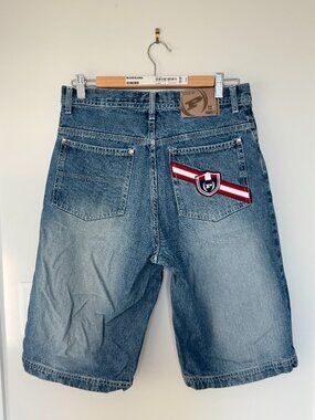 Phat Farm Denim Shorts – Size 16 (Y2K Streetwear)